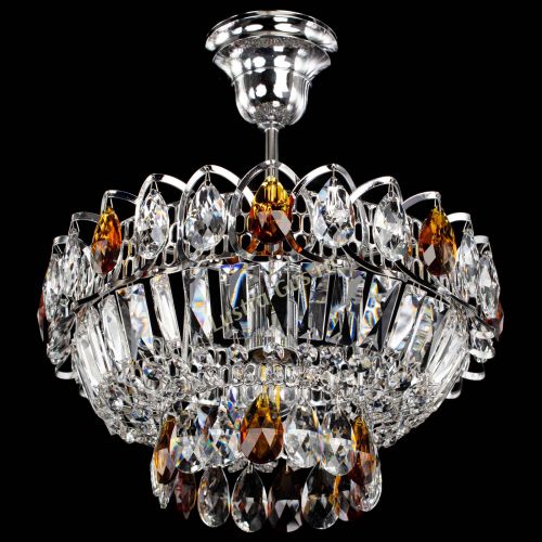 Люстра Астра Бутон №1 с подвесом Чайная в Ижевске Гусь Хрустальный