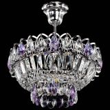 Люстра Астра Бутон №1 с подвесом Фиолетовая в Ижевске