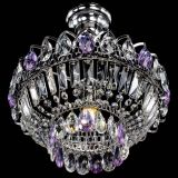 Люстра Астра Бутон №1 с подвесом Фиолетовая в Ижевске