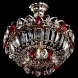 Люстра Астра Бутон №1 с подвесом Красная в Ижевске