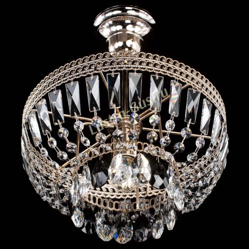 Люстра Астра Флоренция №1 мини черная в Ижевске Гусь Хрустальный