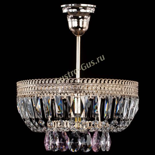Люстра Астра Флоренция №1 мини розовая в Ижевске Гусь Хрустальный