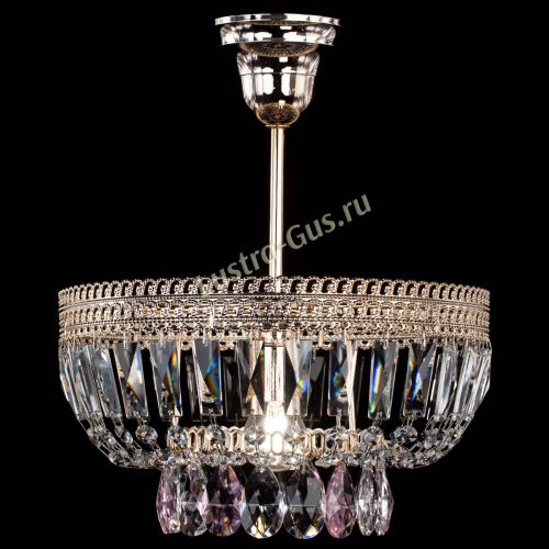 Люстра Астра Флоренция №1 мини розовая в Ижевске Гусь Хрустальный