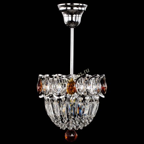 Люстра Астра Купол №1 с подвесом Чайная в Ижевске Гусь Хрустальный