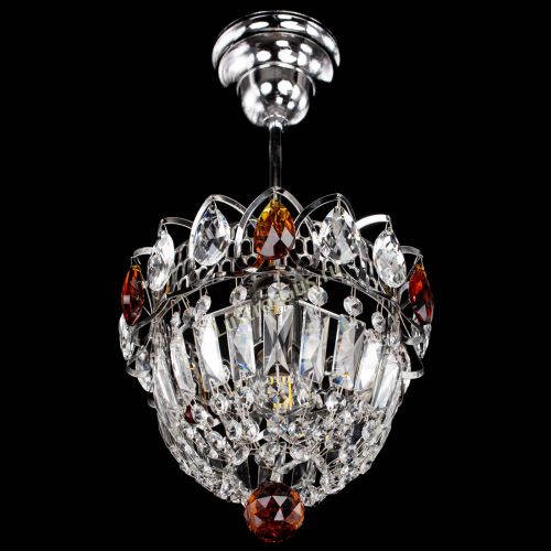 Люстра Астра Купол №1 с подвесом Чайная в Ижевске Гусь Хрустальный