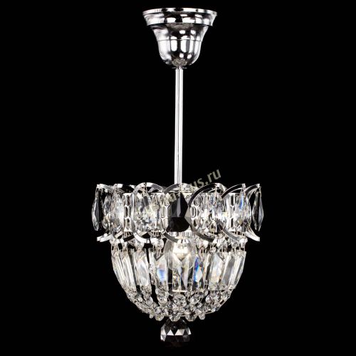 Люстра Астра Купол №1 с подвесом Черная в Ижевске Гусь Хрустальный