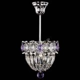 Люстра Астра Купол №1 с подвесом Фиолетовая в Ижевске