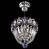 Люстра Астра Купол №1 с подвесом Фиолетовая в Ижевске