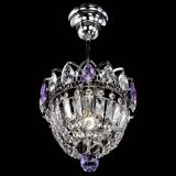 Люстра Астра Купол №1 с подвесом Фиолетовая в Ижевске