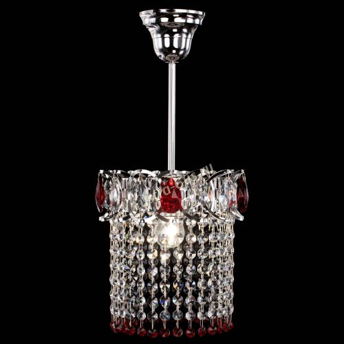 Люстра Астра оптикон №1 красная в Ижевске Гусь Хрустальный