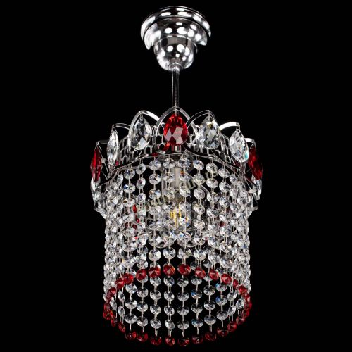 Люстра Астра оптикон №1 красная в Ижевске Гусь Хрустальный