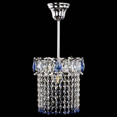 Люстра Астра оптикон №1 синяя в Ижевске Гусь Хрустальный