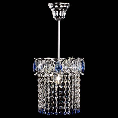 Люстра Астра оптикон №1 синяя в Ижевске Гусь Хрустальный