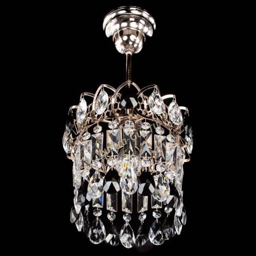 Люстра Астра пластинка №1 черная в Ижевске Гусь Хрустальный