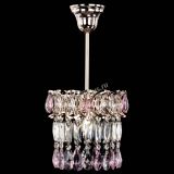 Люстра Астра пластинка №1 розовая в Ижевске