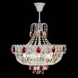 Люстра Астра Белая с подвесом красная в Ижевске