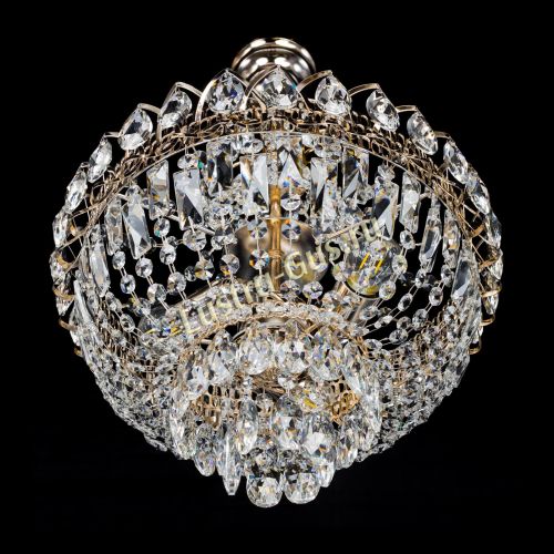 Люстра Астра 3 лампы с подвесом в Ижевске Гусь Хрустальный