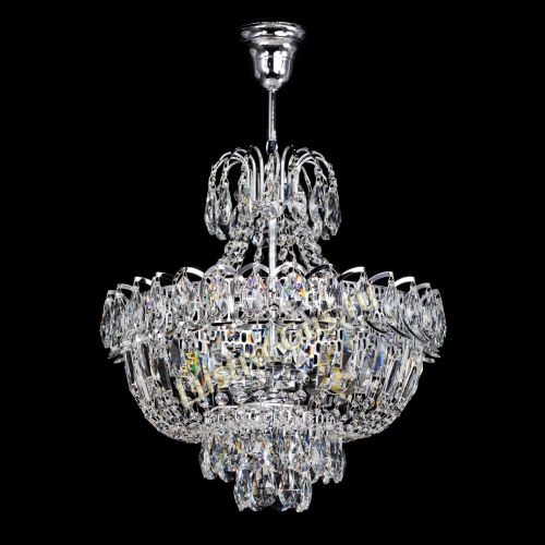 Люстра Астра 3 лампы с подвесом в Ижевске Гусь Хрустальный