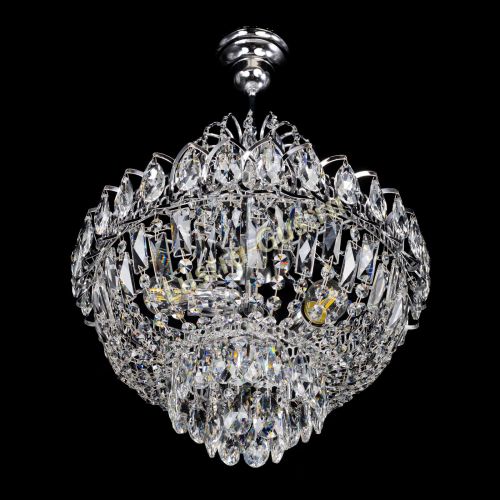 Люстра Астра 3 лампы с подвесом в Ижевске Гусь Хрустальный