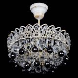 Люстра Астра шар №1 Черная белая в Ижевске