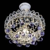 Люстра Астра шар №1 Фиолетовая белая в Ижевске