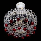 Люстра Астра шар №1 Красная белая в Ижевске