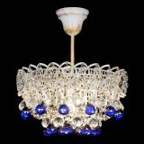 Люстра Астра шар №1 Синяя белая в Ижевске Люстра Астра шар №1 Синяя белая в Ижевске