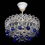 Люстра Астра шар №1 Синяя белая в Ижевске Люстра Астра шар №1 Синяя белая в Ижевске