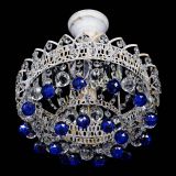 Люстра Астра шар №1 Синяя белая в Ижевске Люстра Астра шар №1 Синяя белая в Ижевске