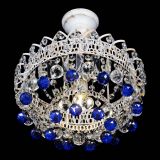 Люстра Астра шар №1 Синяя белая в Ижевске Люстра Астра шар №1 Синяя белая в Ижевске