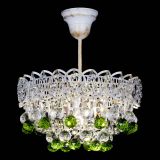 Люстра Астра шар №1 Зеленая белая в Ижевске