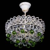 Люстра Астра шар №1 Зеленая белая в Ижевске