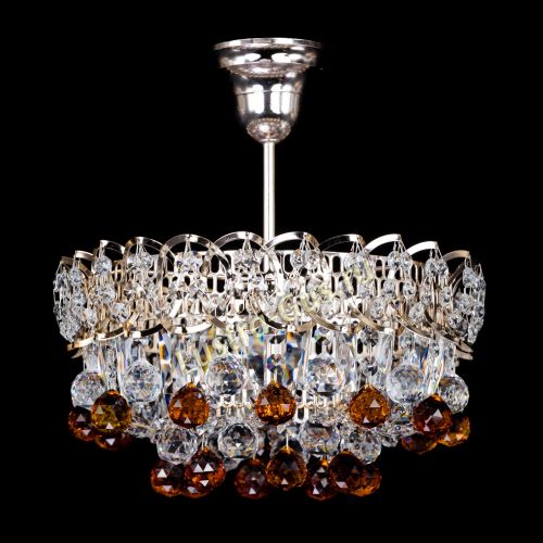 Люстра Астра шар чайная 1 лампа в Ижевске Гусь Хрустальный