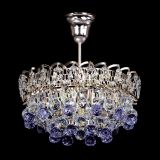 Люстра Астра шар фиолетовая 1 лампа в Ижевске