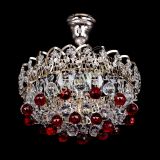 Люстра Астра шар красная 1 лампа в Ижевске