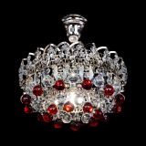 Люстра Астра шар красная 1 лампа в Ижевске