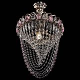 Люстра Астра Водоворот с подвесом №1 розовая в Ижевске