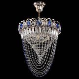 Люстра Астра Водоворот с подвесом №1 синяя в Ижевске