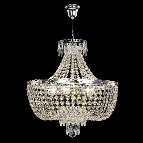 Люстра Диана №5 с подвесом в Ижевске Гусь Хрустальный