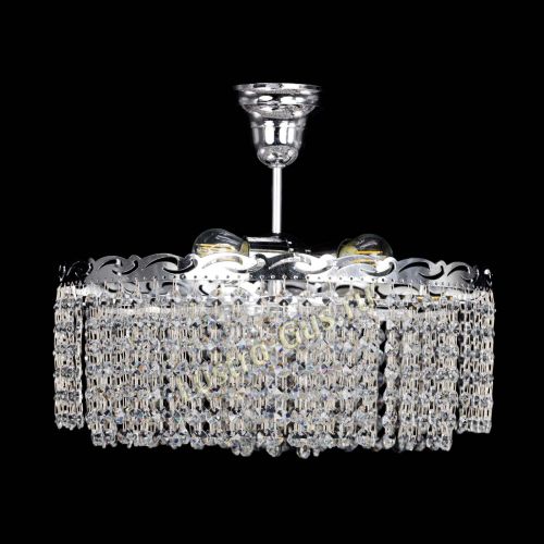 Люстра Диана капель с подвесом в Ижевске Гусь Хрустальный