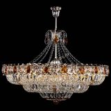 Люстра Двойное кольцо пластинка с подвесом Чайная в Ижевске