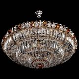 Люстра Двойное кольцо пластинка с подвесом Чайная в Ижевске