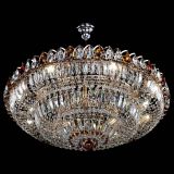 Люстра Двойное кольцо пластинка с подвесом Чайная в Ижевске