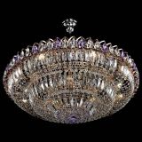 Люстра Двойное кольцо пластинка с подвесом Фиолетовая в Ижевске