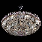 Люстра Двойное кольцо пластинка с подвесом Розовая в Ижевске