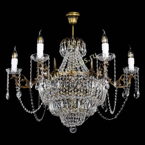 Люстра Элиза №11 под бронзу в Ижевске Гусь Хрустальный