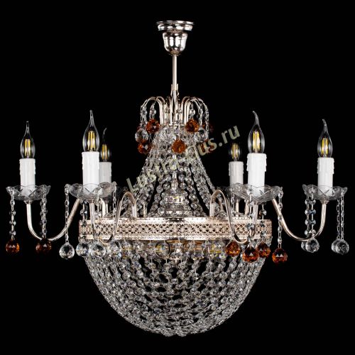 Люстра Елизавета №11 Венеция чайная в Ижевске Гусь Хрустальный