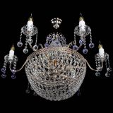 Люстра Елизавета №11 Венеция фиолетовая в Ижевске