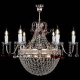 Люстра Елизавета №11 Венеция красная в Ижевске