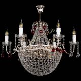 Люстра Елизавета №11 Венеция красная в Ижевске